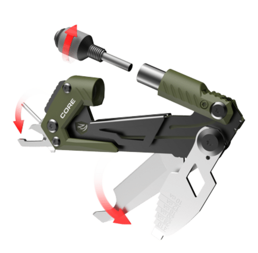 OUTIL MULTIFONCTION GUN TOOL FUSIL - Vue principale