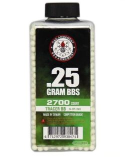 BILLES 0.25G TRACANTES VERTES EN BOUTEILLE DE 2700