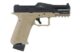 PISTOLET 6MM P1 CSI GAZ TAN - Vue 1
