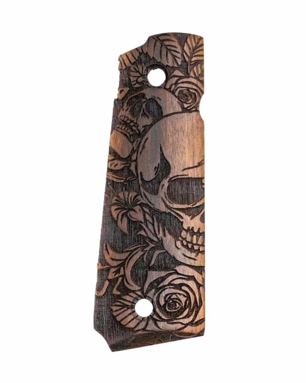 PLAQUETTES BOIS PT1911 SKULL – Image 2