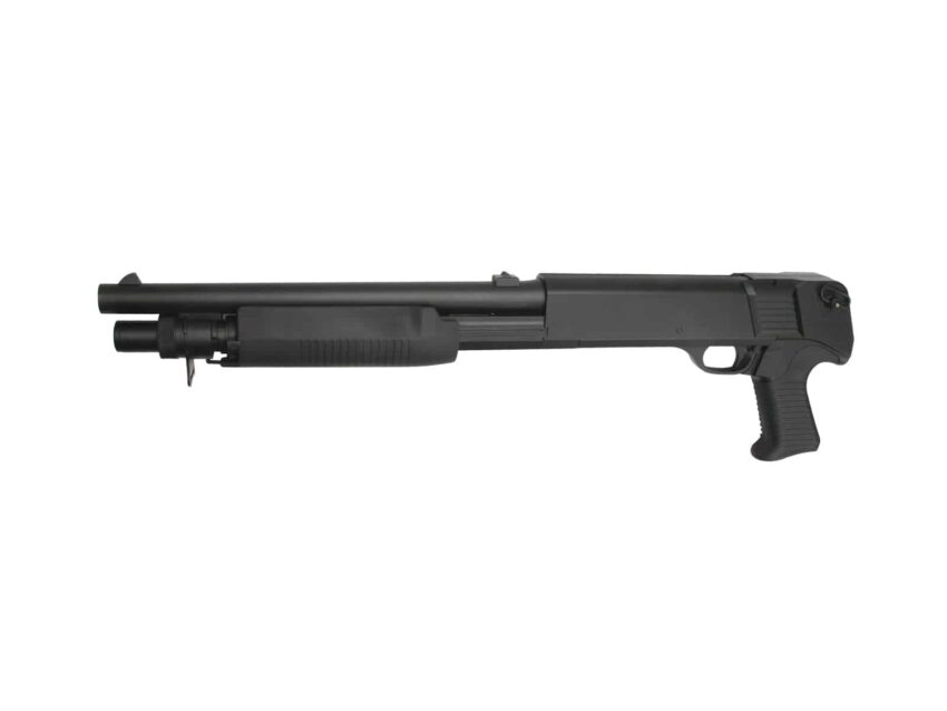 FUSIL A POMPE 6MM FRANCHI SAS 12 COURT BURST RESSORT - Vue principale