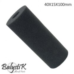 MOUSSE POUR SILENCIEUX 40X15X100MM