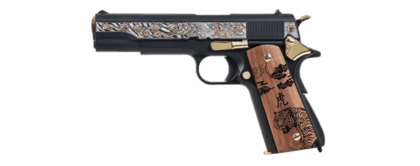 PISTOLET 6MM 1911 YEAR TIGER EDITION LIMITEE GAZ