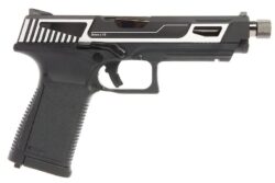 PISTOLET 6MM GTP9 MS SILVER CO2
