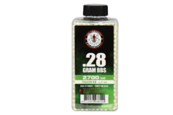 BILLES 0.28G TRACANTES VERTES EN BOUTEILLE DE 2700