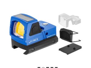 POINT ROUGE MINI SOLAIRE BLEU