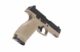 PISTOLET 6MM MKW BLOWBACK METAL NOIR ET TAN - Vue 2