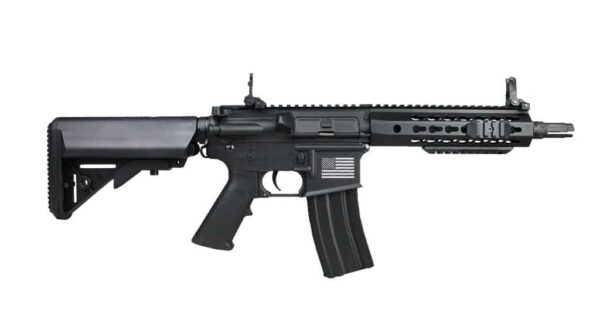 REPLIQUE LONGUE 6MM M4 URX4 KM 8'' CHALLENGER G3 AEG BK – Image 2