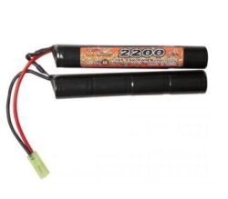 BATTERIE NIMH 9.6V 2200MAH 2 STICKS
