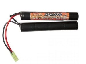 BATTERIE NIMH 9.6V 2200MAH 2 STICKS