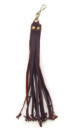 PORTE OISEAUX CUIR 12 BRINS 20CM - Vue principale