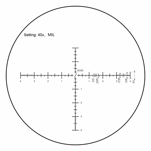 LUNETTE CONTINENTAL X8 6-48X56 ED MIL TACTICAL – Image 5