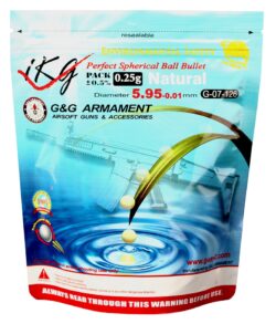 BILLES BIO 0.25G BLANCHES EN SACHET DE 1KG