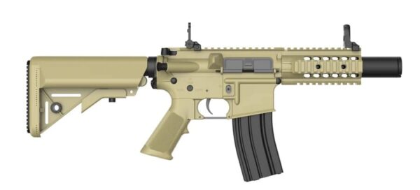 REPLIQUE LONGUE 6MM M4 FF 5" CHALLENGER G3 AEG TAN – Image 2