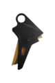 DETENTE DOITE ALU 90 BLACK / GOLD - Vue 1