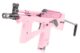 PISTOLET 6MM PP-2K ROSE AVEC CHARGEUR GAZ - Vue principale