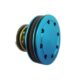 TETE DE PISTON ALU BLEU 8 TROUS - Vue principale