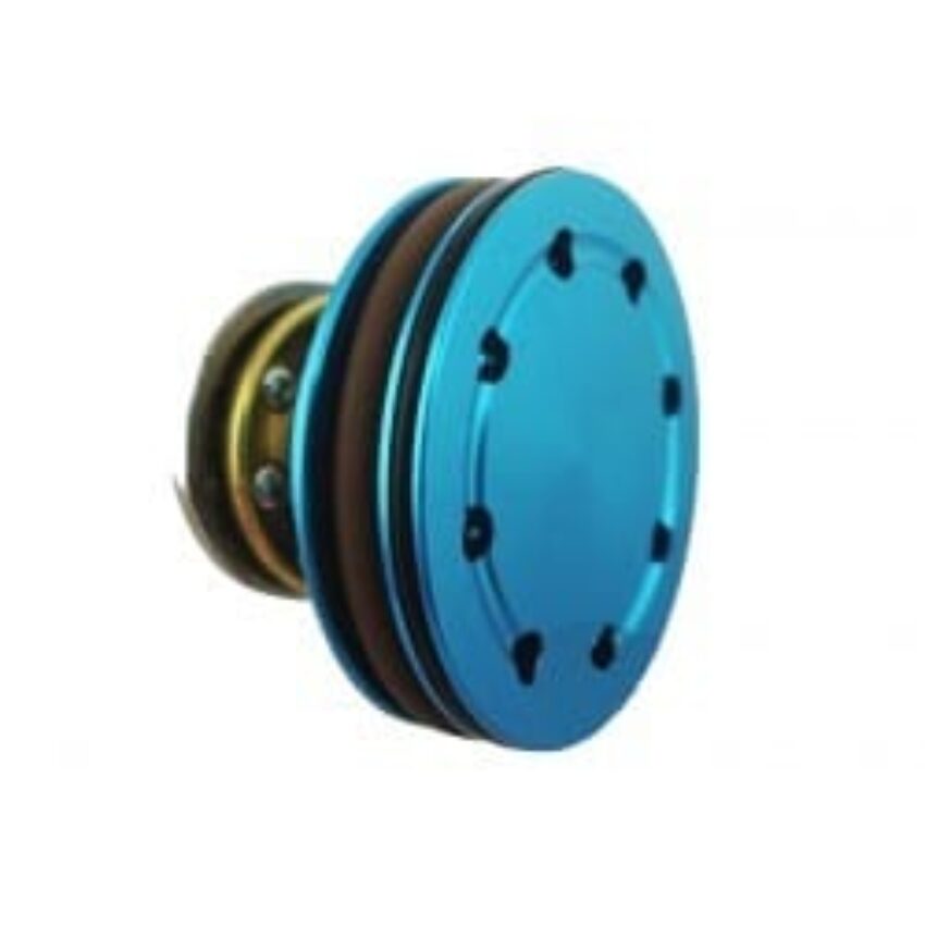 TETE DE PISTON ALU BLEU 8 TROUS - Vue principale