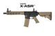 REPLIQUE LONGUE 6MM SA-F03 FLEX GATE X-ASR NOIRE ET TAN - Vue 1