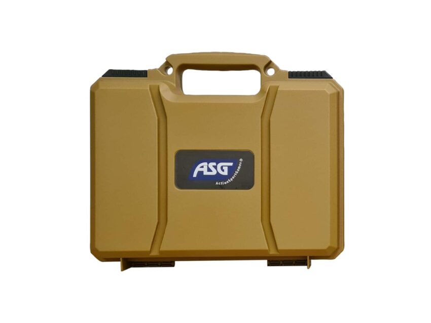 MALLETTE RIGIDE PVC ASG 31CM TAN - Vue principale