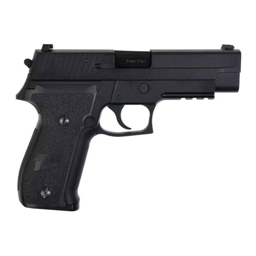 PISTOLET 6MM GAZ F226 AVEC RAILS NOIR - Vue principale