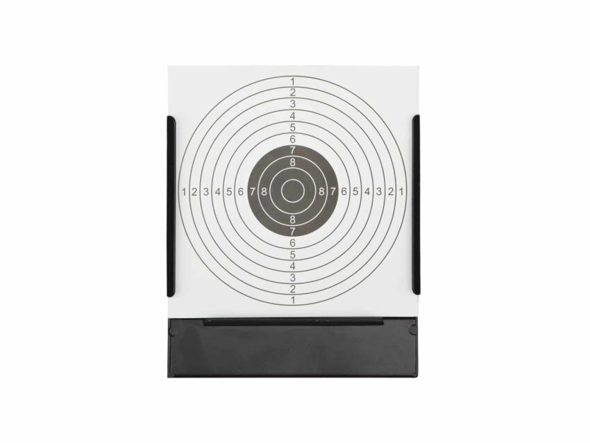 PORTE CIBLE PLAT METAL 14X 14 - Vue principale