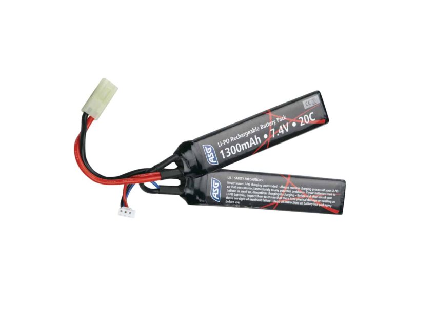 BATTERIE LI-PO 7.4V 1300MAH 2 STICKS - Vue principale