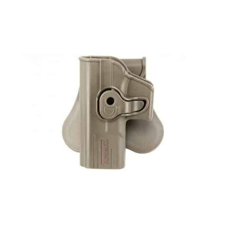 HOLSTER RIGIDE AMOMAX G2 M92 ET M9 FDE - Vue principale
