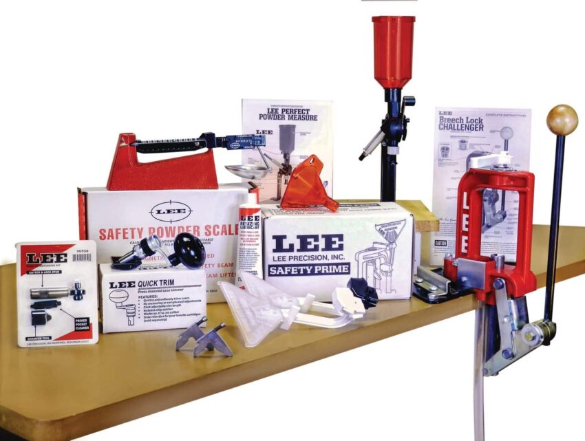 KIT PRESSE DE RECHARGEMENT MONO STATION AVEC ACCESSOIRES LEE 50 TH ANNIVERSARY - Vue principale