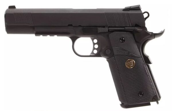 PISTOLET 6MM GAZ MEU NOIR AVEC RAILS – Image 2