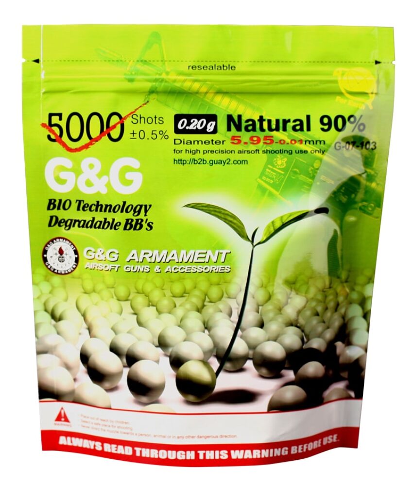 BILLES BIO 0.20G BLANCHES EN SACHET DE 1KG - Vue principale