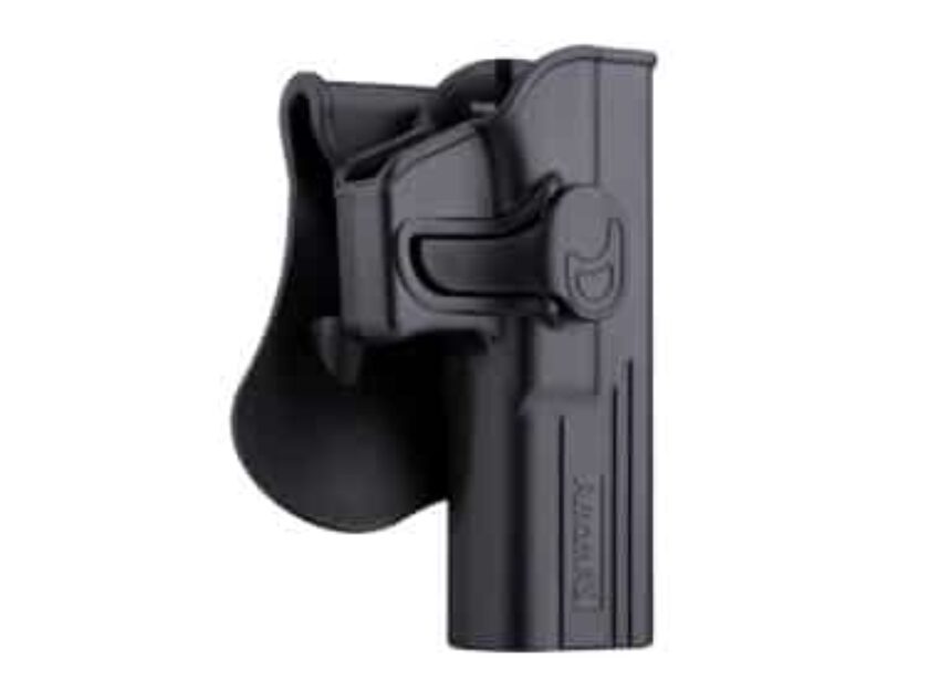 HOLSTER RIGIDE AMOMAX G2 S&W M&P9 NOIR - Vue principale