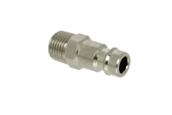 COUPLEUR MALE EU AVEC ENTRÉE MALE 1/8 NPT