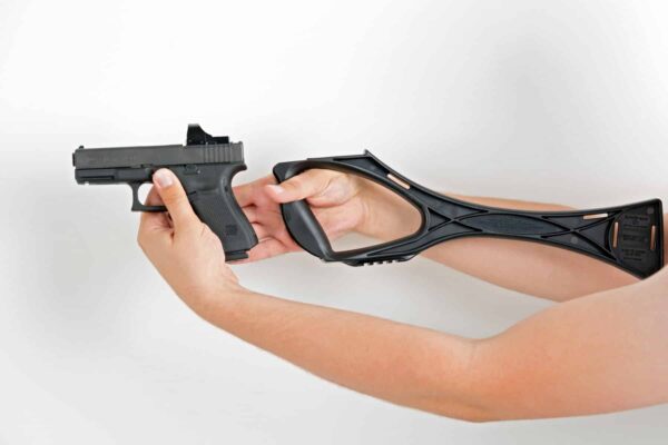 CROSSE TACTIQUE ARMBRACE FDE POUR PISTOLET CANIK TP SANS PUITS DE CHARGEUR – Image 4