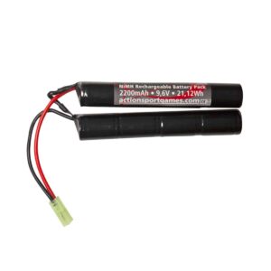 BATTERIE NIMH 9.6V 2200 MAH 2 STICKS