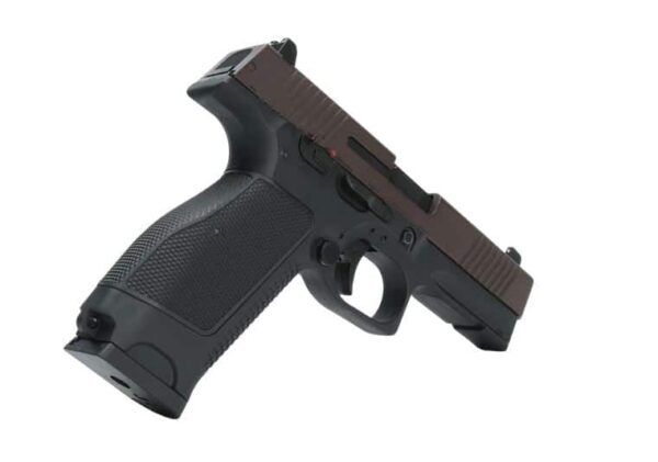 PISTOLET 6MM MKW BLOWBACK CERAKOTE BROWN – Image 2