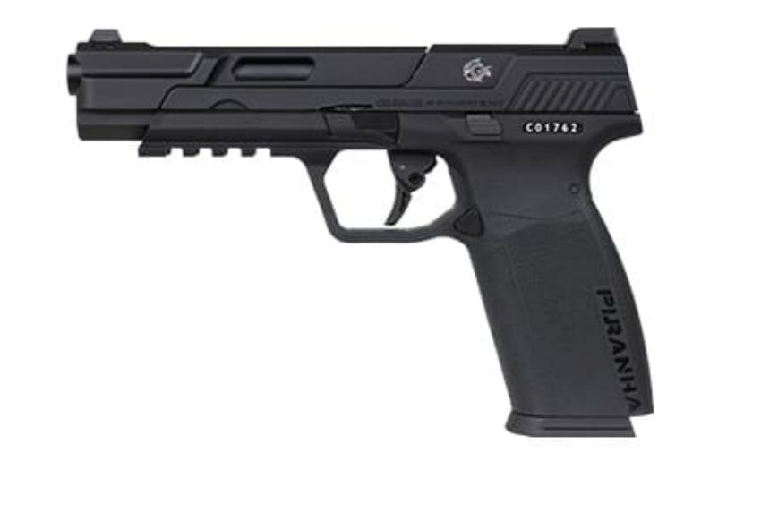 PISTOLET 6MM PIRANHA MK I NOIR - Vue principale
