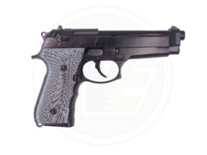 PISTOLET 6MM GAZ M92 EAGLE SEMI / FULL AUTO NOIR