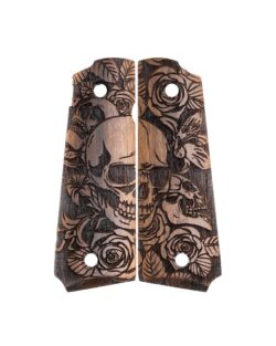 PLAQUETTES BOIS PT1911 SKULL