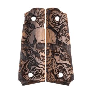PLAQUETTES BOIS PT1911 SKULL
