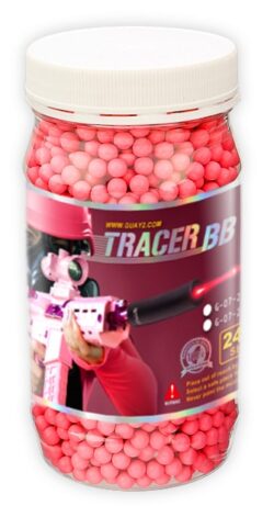 BILLES 0.25G TRACANTES ROUGES EN BOUTEILLE DE 2700