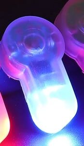 VELCRO SIGNAL LIGHT BLEU