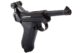 PISTOLET 6MM GAZ P08 4″ NOIR - Vue 2