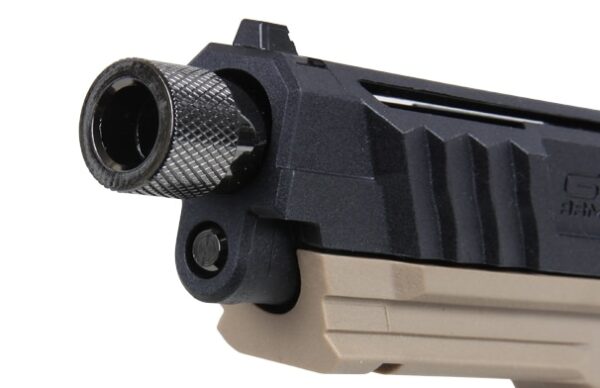 PISTOLET 6MM GTP9 NOIR/TAN – Image 2