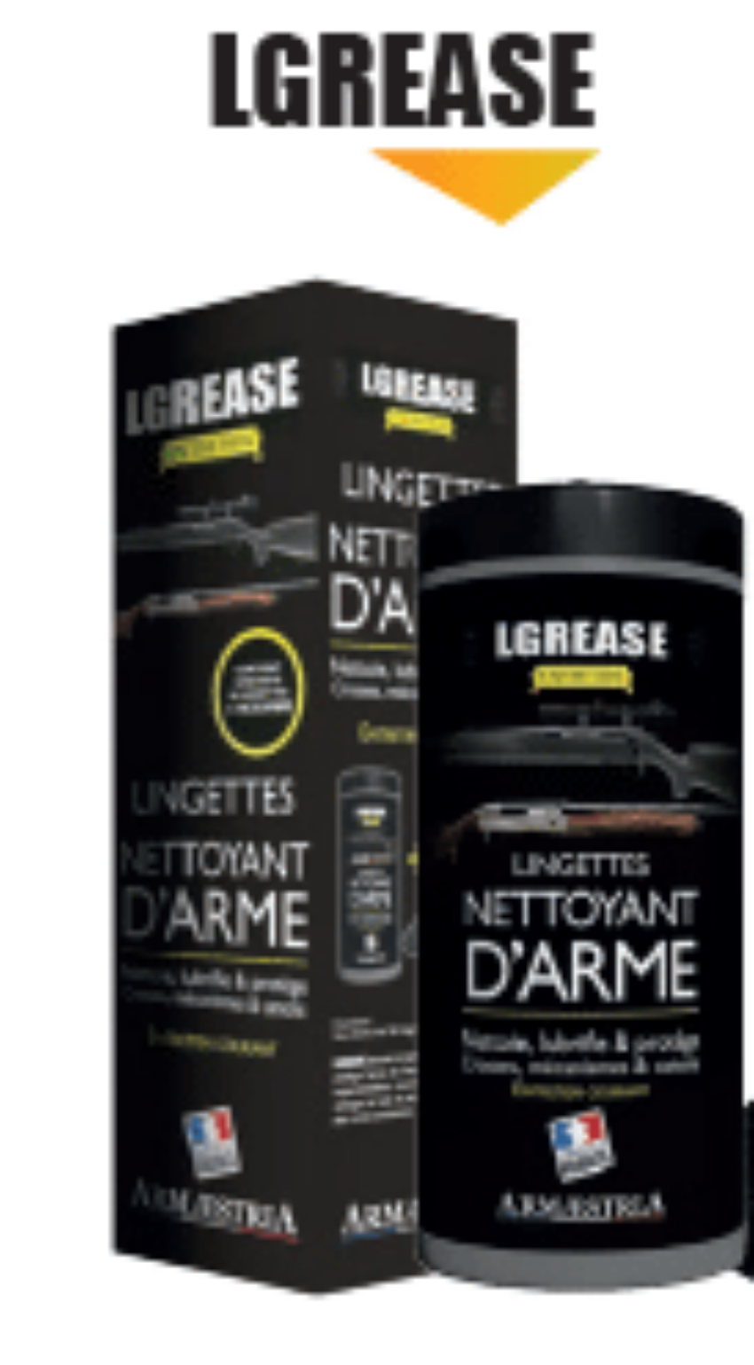 NETTOYANT LUBRIFIANT LINGETTE LGREASE 36 PIECES - Vue principale