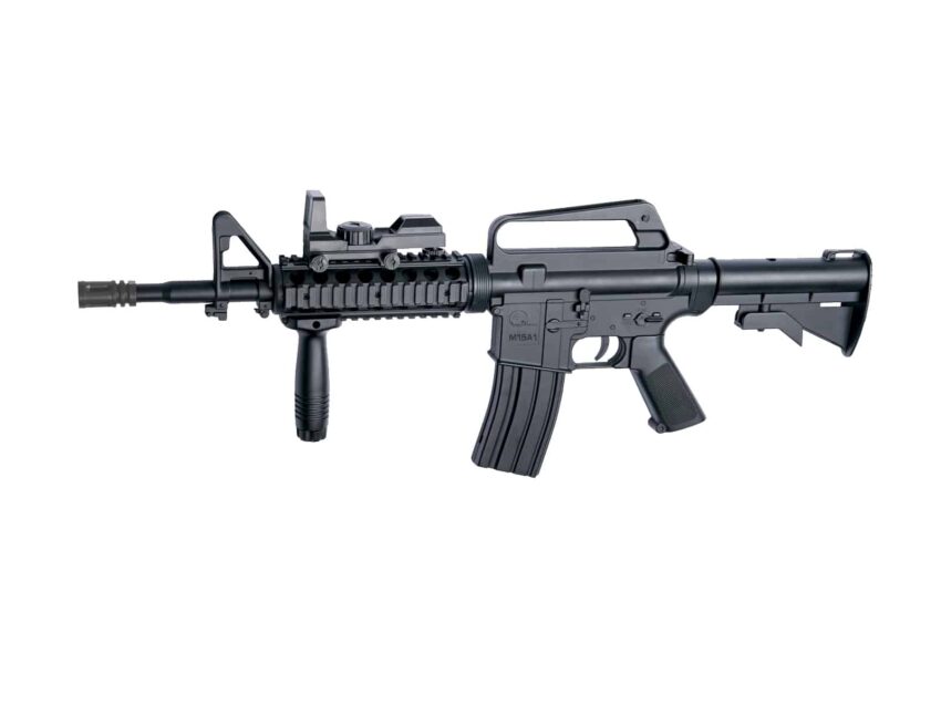 REPLIQUE LONGUE 6MM ARMALITE M15A1 RESSORT - Vue principale