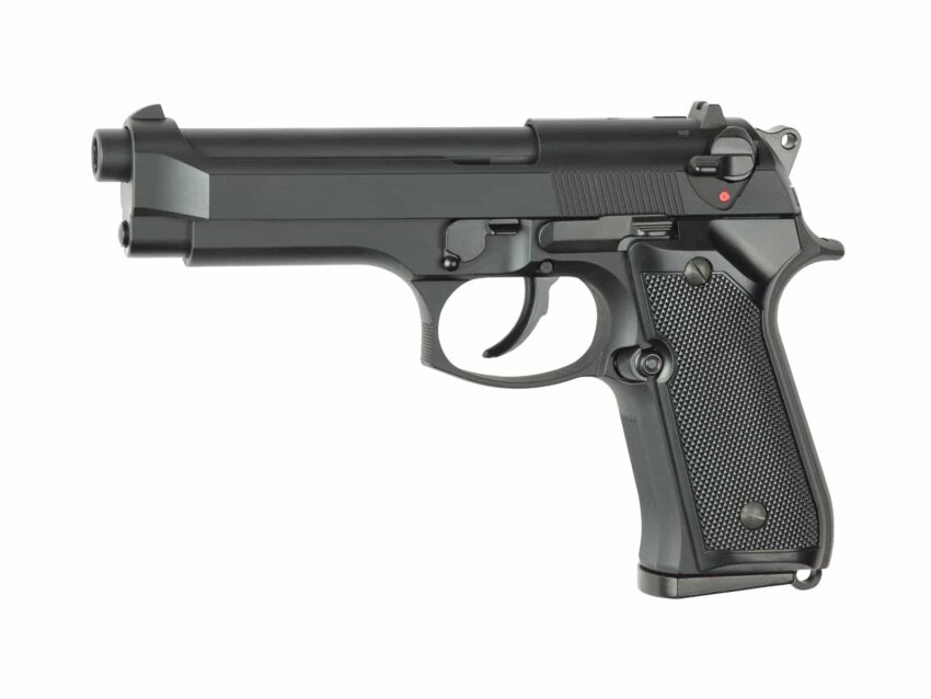 PISTOLET 6MM M9 GAZ BLOWBACK - Vue principale