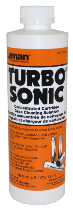 SOLUTION TURBO SONIC POUR BAC A ULTRASONS (POUR ETUIS) 16 OZ
