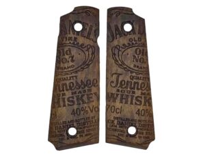 PLAQUETTES BOIS PT1911 JACK DANIEL'S