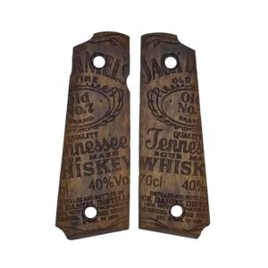 PLAQUETTES BOIS PT1911 JACK DANIEL'S